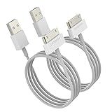 Cerepros Pacote Com 2 Cabos De Carregamento Usb Sync Para Iphone 4/4s, Iphone 3g/3gs, Ipad 1/2/3 E Ipod 4g 4ª Geração