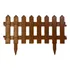 Cerquinhas Grade Jardim Plástico Marrom Kit 10 Faz 5 50 Mts
