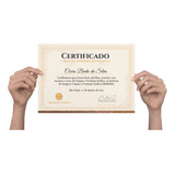 Certificado Diploma A4 Papel