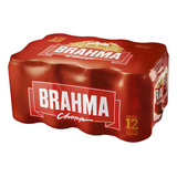 Cerveja Brahma Chopp Lata 350ml Com 12 Unidades