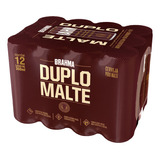 Cerveja Brahma Duplo Malte Lata 350ml Com 12 Unidades