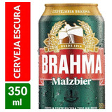 Cerveja Brahma Malzbier Lata 350ml - Kit Com 6
