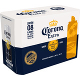 Cerveja Corona Extra Lata 350ml - Pack 8 Unidades