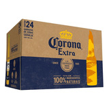 Cerveja Corona Extra Long Neck 330ml - Pack Com 24 Unidades