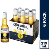 Cerveja Coronita Long Neck Pack 6 Unid 210ml Envio Imediato