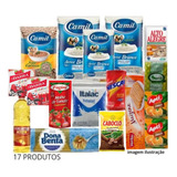 Cesta Básica Alimentos Qualidade Completa 17 Produtos
