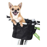 Cesta Bike Pet Cachorro Gato 26 29 Alum Engate Rápido Preta