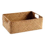 Cesta De Armazenamento De Tecido Seagrass Cesta De M