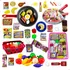 Cesta De Frutas E Legume Infantil Piquenique Cestinha 44 Pçs
