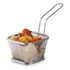 Cesta Para Servir Porções Em Inox 10 5x9x6cm   Ke Home