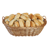 Cesta Vime Padaria Oval