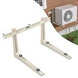 Cestluck Suportes Mini Split  Suportes De Montagem Mini Split Com Barra Transversal Para Mini Split Ac 7 000 Btu A 24 000 Btu