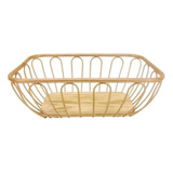Cesto Aramado Retangular Metal