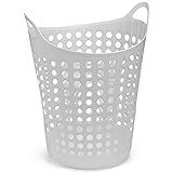 Cesto De Roupas Flexivel 44lts Arthi Branco