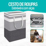 Cesto Roupa Suja Bolsa