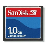 Cf - Cartão Compact Flash Sandisk 1gb Cnc Fanuc Bordado