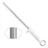 Chaira Inox Dupla Função Cabo Branco Com Argola 12 Mundial