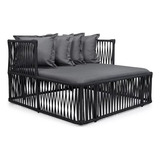 Chaise Dallas Corda Náutica Naval Proteção Uv P  Jardim   Nf