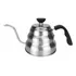 Chaleira Bico Fino Inox Chá Leite Café 1l Pescoço De Ganso