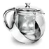 Chaleira De Vidro Revestida Com Infusor Inox Jarra 700 Ml Cor Cinza