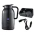 Chaleira Elétrica De Carro 1300ml 12v 24v Com Base