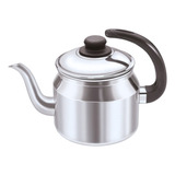 Chaleira Polida Grande Resistente N18forte Prática Chá Café