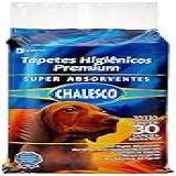 Chalesco Tapete Higiênico Premium Para Cães Com 30 Unidades