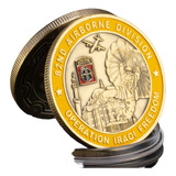 Challenge Coin Divisão Paraquedista Operação Iraque U S Army