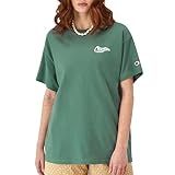 Champion Camiseta Feminina, Camiseta Extragrande Clássica, Camiseta Macia E Confortável Para Mulheres, Pingente Verde Nurture, M