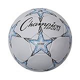 Champion Sports Bola De Futebol Viper Tamanho 5, Azul/preto/branco