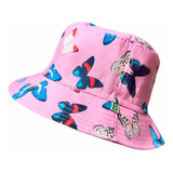 Chapeu Bucket Hat Borboletas