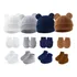 Chapéu De Bebê E Luvas Para Recém-nascidos Beanie Hat [u]