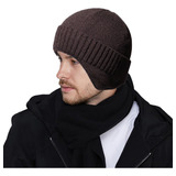 Chapéu De Bicicleta Masculino E Feminino Tricotado No Invern