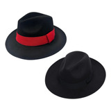 Chapeu Fedora Aba Dura