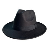 Chapeu Fedora Feltro Unisex