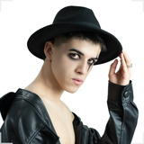 Chapeu Fedora Gangster Estilo