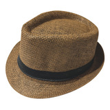 Chapeu Fedora Gangster Moda