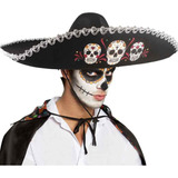 Chapéu Mexicano Sombrero Tequileiro Halloween Festa Mexicana