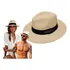 Chapéu Moda Panamá Fedora Personalizado Nome Ou Palavra