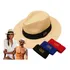 Chapéu Moda Panamá Personalizado Fedora Unissex Com 3 Faixas