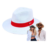 Chapeu Panama Branco Com