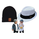 Chapeu Panama Fedora Bebe
