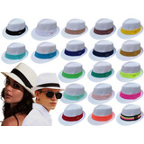 Chapeu Panama Fedora Preto