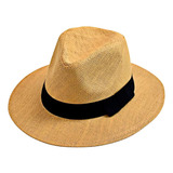 Chapeu Panama Feltro Aba