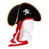 Chapéu Pirata Aveludado Festa Carnaval