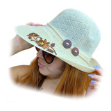 Chapeu Praia Feminino Flor
