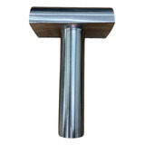 Chápeu Tee Chaminé P  Aquecedores A Gás 80mm Aluminio