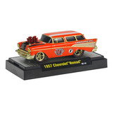 Chase 1957 Chevrolet Nomad Wc02 Wild Cards M2 Machines 1/64
