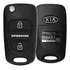 Chave Canivete Capa Carcaça Kia Sportage 10 11 12 13 14 2015