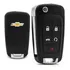 Chave Chevrolet Camaro Ss V8 5 Botoes - 2010 2011 2012 2013